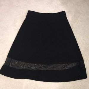 Black skirt